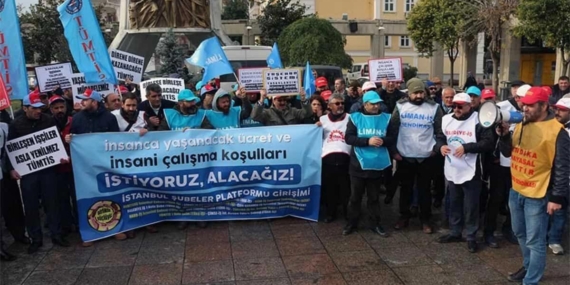 Sendikalardan Maden İşçilerine Destek