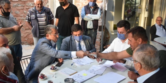 Gemlikli Zeytin Üreticisine de İBB’DEN Destek