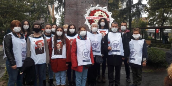 ÇYDD Trabzon Şubesi 10 Kasım’da Atatürk’ü Andı