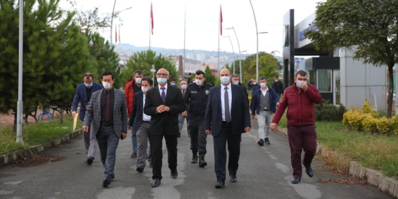 Tartışmalı arazi Yomra Belediyesi’ne teslim edildi