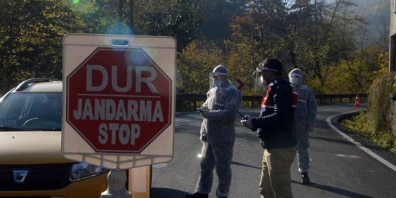 Trabzon’un Akçaabat ilçesinde bir mahalle karantinaya alındı