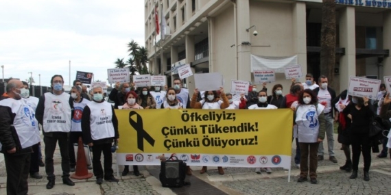 Sağlık emekçilerinden ortak açıklama: Yaşamak istiyoruz 1 Sağlık emekçilerinden ortak açıklama: Yaşamak istiyoruz