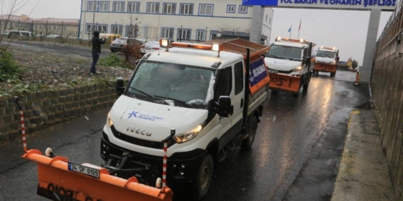 Küçükçekmece Belediyesi kışa hazır