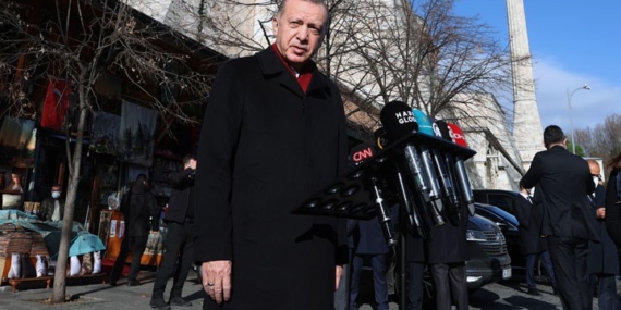 Erdoğan Sözcü gazetesini hedef aldı