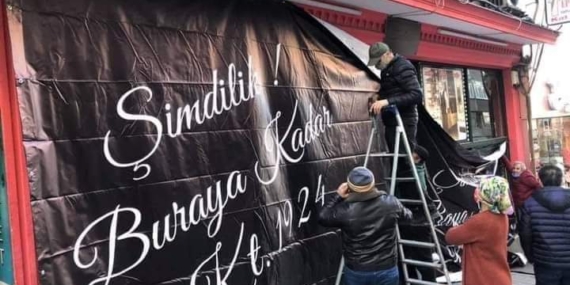 Trabzon’da tarihi pastane kapandı!