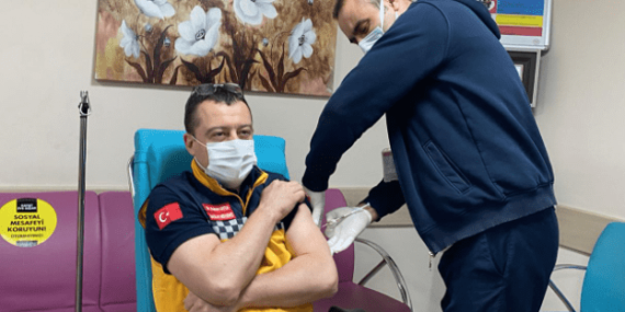 Trabzon’da ilk Koronavirüs aşısı vuruldu.