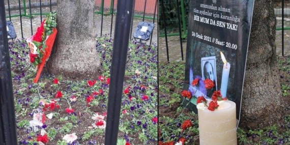 Uğur Mumcu’nun anısına yakılan mumu çaldılar