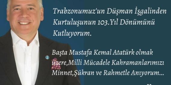 Hüseyin Örs’ten Kurtuluş Bayramı Mesajı