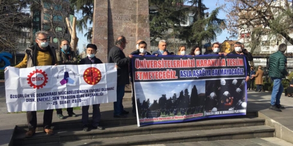 Boğaziçi öğrencilerine Trabzon'dan destek! 8 Boğaziçi öğrencilerine Trabzon’dan destek!