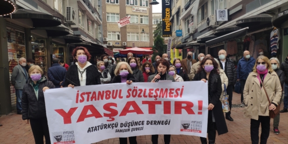 ADD Samsun :''Yaşamımızdan ve İstanbul Sözleşmesinden Vazgeçmiyoruz'' 7 ADD Samsun :”Yaşamımızdan ve İstanbul Sözleşmesinden Vazgeçmiyoruz”