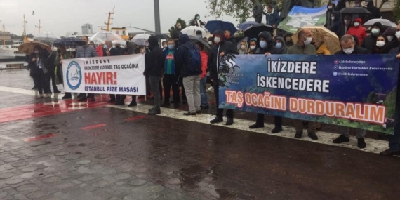 Cengiz İnşaatın Taş Ocağına Karşı İkizdere Halkı Çadır Nöbetine Başladı 9 Cengiz İnşaatın Taş Ocağına Karşı İkizdere Halkı Çadır Nöbetine Başladı