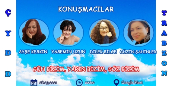 ÇYDD Trabzon’dan 8 Mart’a Özel Etkinlik