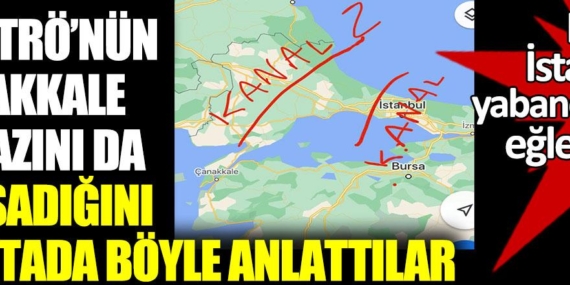 Kanal İstanbul Yabancıların eğlencesi oldu! 10 Kanal İstanbul Yabancıların eğlencesi oldu!
