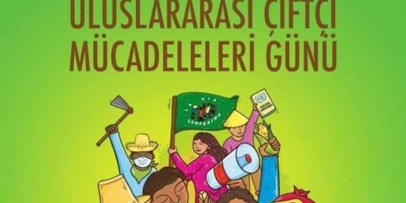 Çiftçi-Sen’den 17 Nisan Açıklaması: ”Gelecek, Gıda Egemenliğinde!”