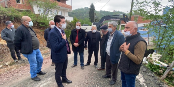 CHP’li Kaya: ''Heyelan Bölgesinde Sözler Tutulmadı'' 6 CHP’li Kaya: ”Heyelan Bölgesinde Sözler Tutulmadı”