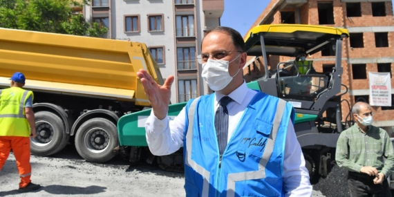 Beylikdüzü’nde Asfaltlama Çalışmaları Hızlandı