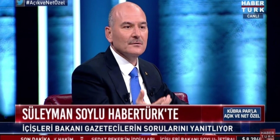 İçişleri Bakanı Süleyman Soylu, Gazetecilerin Sorularını Yanıtlıyor