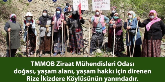 TMMOB Ziraat Mühendisleri Odası'ndan Rize'ye Destek 10 TMMOB Ziraat Mühendisleri Odası’ndan Rize’ye Destek