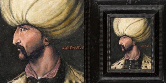 Kanuni Sultan Süleyman’ın portresi rekor fiyata İBB’ye bağışlandı