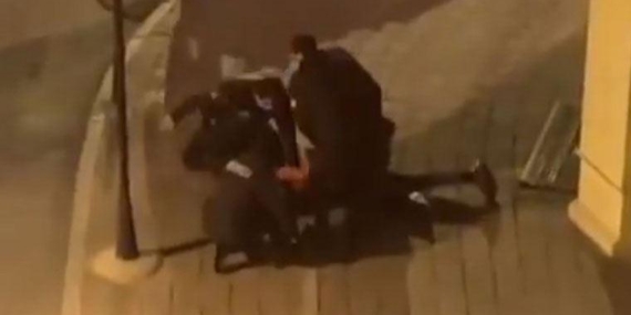 İstanbul’da bekçi şiddeti!