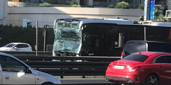 Küçükcekmece’de Metrobüs Kazası