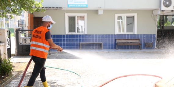 Atakum’da ibadethaneler bayrama hazır