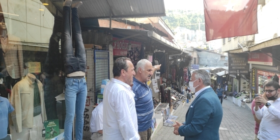 “Taşbaşı esnafı kaderine terkedildi”