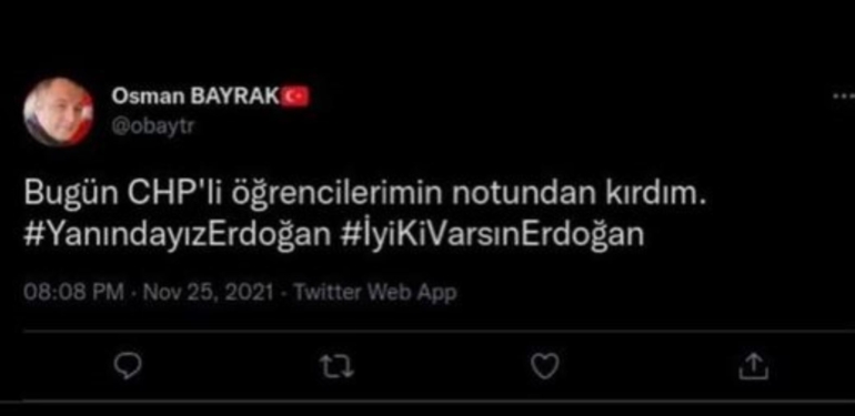 "BU BİR, PES YANİ;BU KADAR DA OLMAZ" HABERİDİR... 61 Osman Bayrak
