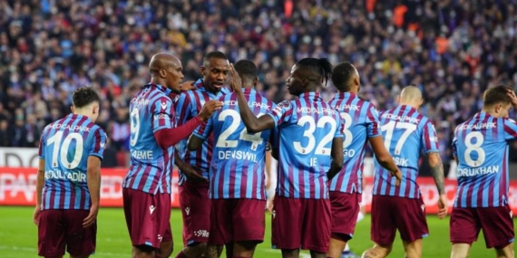 NAMAĞLUP LİDER TRABZONSPOR, DURDURULAMIYOR…