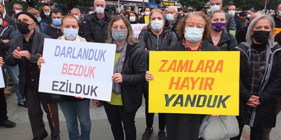 RİZE’DE ZAMLAR PROTESTO EDİLDİ!…