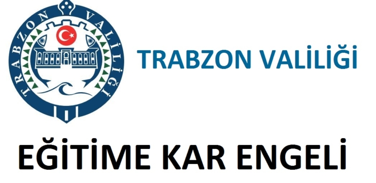 EĞİTİME KAR ENGELİ 56 Trabzon Valiliği Çizim