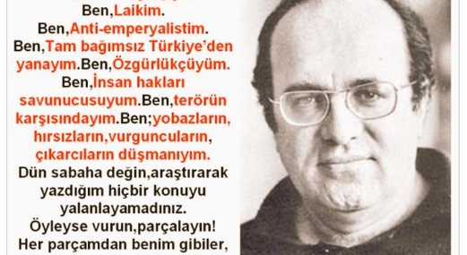 GAZETECİ UĞUR MUMCU,UNUTULMADI…