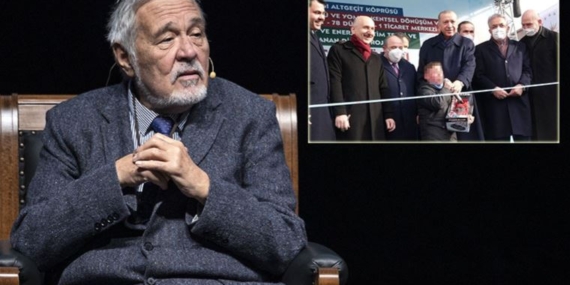 İLBER ORTAYLI’DAN TEPKİ: “BÖYLE ABDESTE,BÖYLE PEŞKİR GELİR…”