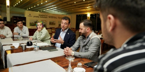 İMAMOĞLU GENÇLERLE BULUŞTU…