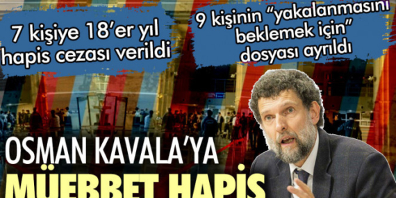 GEZİ DAVASI’NDA HAPİS KARARI ÇIKTI!…