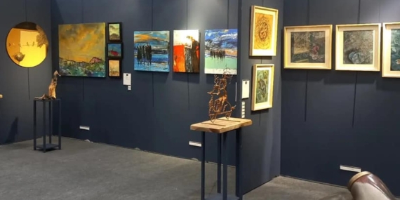 ÇAĞDAŞ SANAT FUARI BAŞLADI.