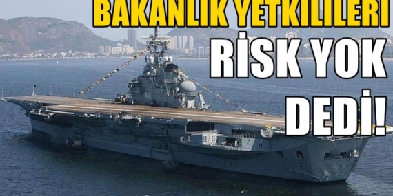 ASBESTLİ GEMİ HAKKINDA BAKANLIKTAN AÇIKLAMA GELDİ.