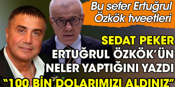 SEDAT PEKER,ERTUĞRUL ÖZKÖK’Ü HEDEF ALDI