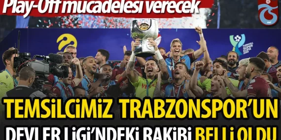 TRABZONSPOR’UN ŞAMPİYONLAR LİGİ’NDE Kİ RAKİBİ BELLİ OLDU