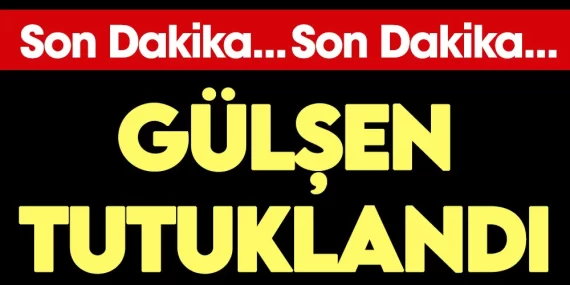 POP SANATÇISI GÜLŞEN TUTUKLANDI!!!