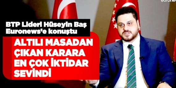 HÜSEYİN BAŞ, EURONEWS’İN KONUĞU OLDU