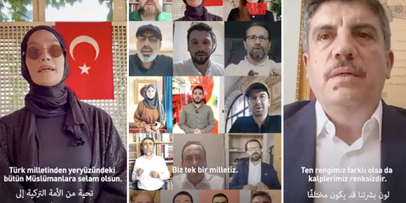 ARAP SEVİCİLERİNDEN MANİDAR ÇAĞRI!